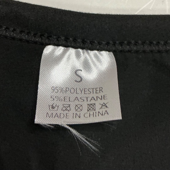 Pajama set NWOT Men’s black shorts and T with Teddy selfie size S - Picture 3 of 7